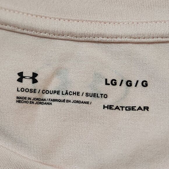 Under Armour Women’s Large Tee – Pink with Orange Graphic, NWT - Picture 4 of 9